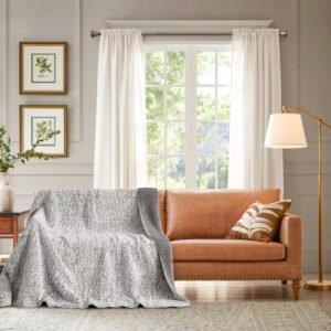 Κουβέρτα Sherpa Γούνα Γκρι 160x220cm 2KG BY-5