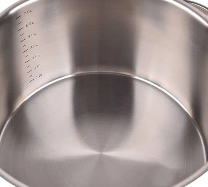 Κατσαρόλα ανοξείδωτη με καπάκι – 20 x 11.5cm – DSP – 561604 - Image 3