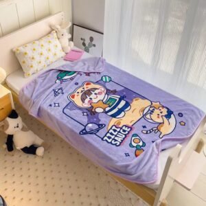 Παιδική Κουβέρτα Βελουτέ Κούνιας (100×140)  YGRTT-4