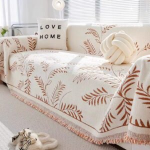 ΡΙΧΤΑΡΙ - Με Κρόσσια Εκρού Καφέ 180Χ180CM C15-3