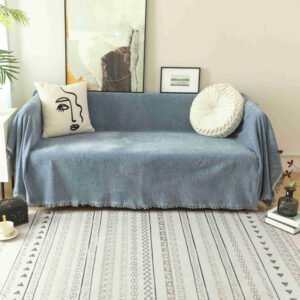 ΡΙΧΤΑΡΙ CHENILLE - Με Κρόσσια Σιελ 180Χ280CM C100-7