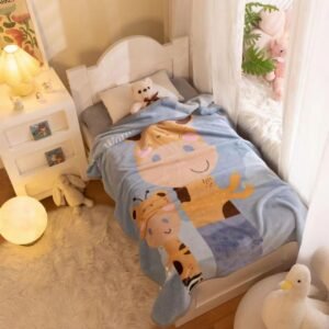 Παιδική Κουβέρτα Βελουτέ Κούνιας (100×140)  YGRTT-2