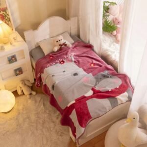 Παιδική Κουβέρτα Βελουτέ Κούνιας (100×140)  YGRTT-1